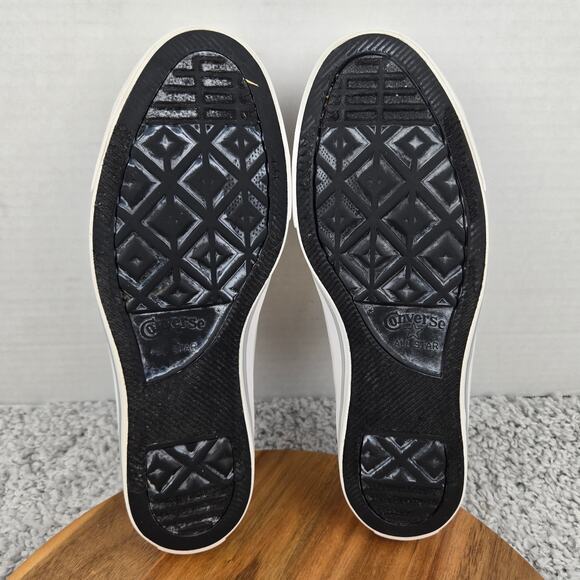 Converse Women 10 CTAS All Star Shoreline Ox White Gray Y2K Casual Daily Sneaker - Picture 8 of 12